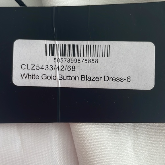 PLT white blazer mini dress - Picture 4 of 4